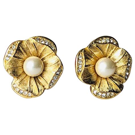 boucle christian dior|Boucles d'oreilles .